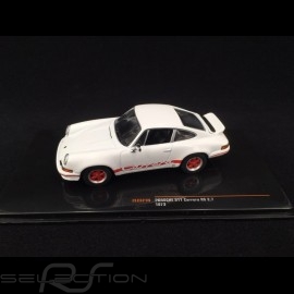 Porsche 911 Carrera RS 2.7 1973 white / red 1/43 IXO CLC321N
