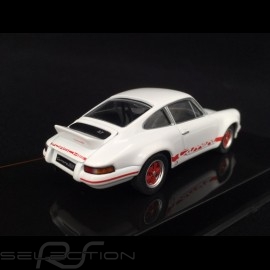 Porsche 911 Carrera RS 2.7 1973 white / red 1/43 IXO CLC321N