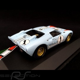 Miniatura Ford Gt40 Mk II #1 - 24h Le Mans 1966 - 1/43 CMR