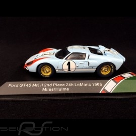 Ford GT40 Mk II n° 1 24h Le Mans 1966 Ken Miles 1/43 CMR CMR43055