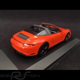Porsche 911 typ 991 Targa 4 GTS phase II 2016 lavaorange 1/43 Minichamps 410067341
