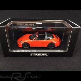 Porsche 911 typ 991 Targa 4 GTS phase II 2016 lavaorange 1/43 Minichamps 410067341