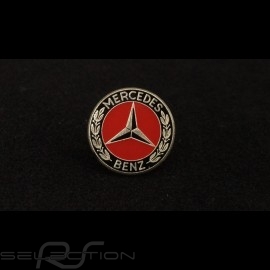 Mercedes-Benz emblem pin diameter 16 mm lacquered red and black A1104.16