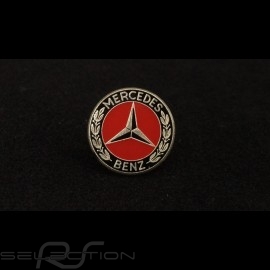 Mercedes-Benz emblem pin durchmesser 16 mm lackiert rot und schwarz A1104.16