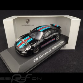 Porsche 991 Carrera S Martini black 1/43 Spark WAP0202310G