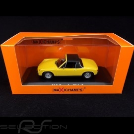 Porsche 914 /4 1972 chrome yellow 1/43 Minichamps 940065661