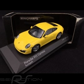 Porsche 911 typ 991 Carrera 2012 racinggelb1/43 Minichamps 410060221