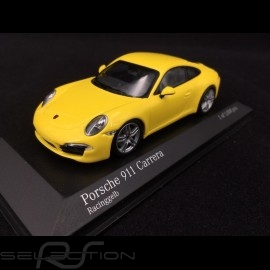 Porsche 911 typ 991 Carrera 2012 racinggelb1/43 Minichamps 410060221