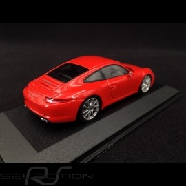 Porsche 911 typ 991 Carrera S 2012 Indischrot 1/43 Minichamps 410060220