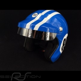 Helm Monte Carlo n° 89 France blau / weiße Streifen
