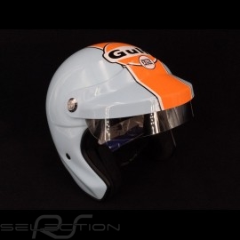 Gulf Helm Le Mans Gulf blau / orange