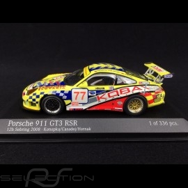 Porsche 911 Typ 996 GT3 RSR n° 77 2008 Autoracing Club Bratislava 1/43 Minichamps 400086977