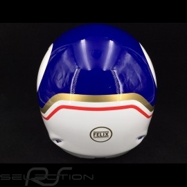 Helmet Dakar n° 1 blue / white