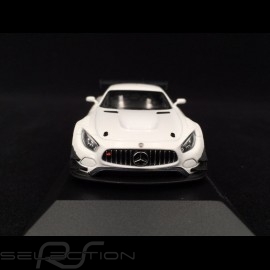 Mercedes AMG GT3 2017 presentation version white 1/43 Minichamps 410173200