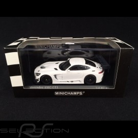 Mercedes AMG GT3 2017 presentation version white 1/43 Minichamps 410173200