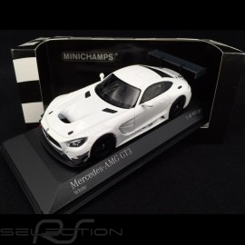 Mercedes AMG GT3 2017 präsentation version weiß 1/43 Minichamps 410173200