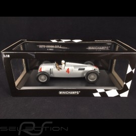 Auto-Union type C n°4 Platz 2 Grand prix de Monaco 1936 mit Achille Varzi am Steuer 1/18 Minichamps 155361004
