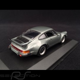 Porsche 911 type 930 turbo 3.0 1977 metallic schieferblau 1/43 Minichamps 430069007
