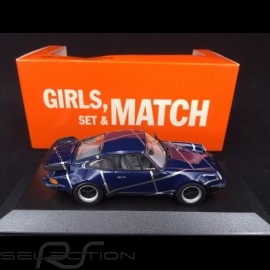 Porsche 911 Type 930 Turbo 3.3 Grand Prix Tennis Stuttgart Edition Blue 1/43 Minichamps MAP020PTGP17