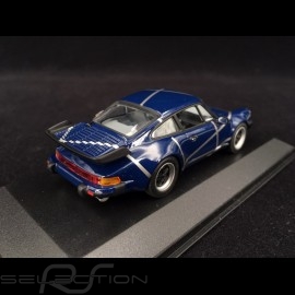 Porsche 911 Type 930 Turbo 3.3 Grand Prix Tennis Stuttgart Edition Blue 1/43 Minichamps MAP020PTGP17