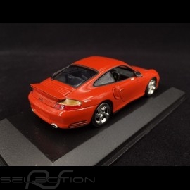 Porsche 911 Type 996 Turbo 1999 orange red pearl 1/43 Minichamps 430069308
