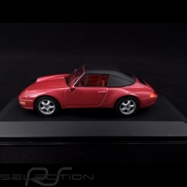 Porsche 911 Typ 993 Carrera Cabriolet Himbeerrot 1/43 Minichamps 430063042