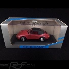 Porsche 911 Type 993 Carrera Cabriolet raspberry red 1/43 Minichamps 430063042