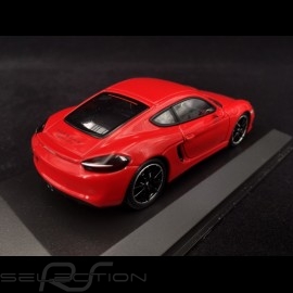 Porsche Cayman GTS 981 rouge 1/43 Minichamps WAP0200150E