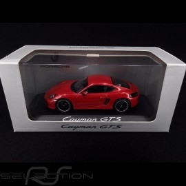 Porsche Cayman GTS 981 rouge 1/43 Minichamps WAP0200150E