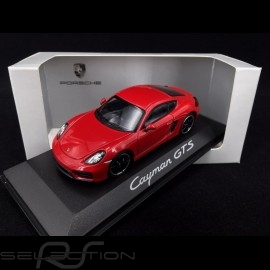 Porsche Cayman GTS 981 rouge 1/43 Minichamps WAP0200150E