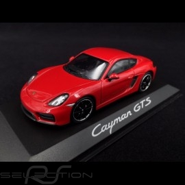 Porsche Cayman GTS 981 rouge 1/43 Minichamps WAP0200150E