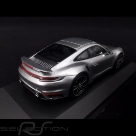 Porsche 911 type 992 Turbo S 2020 GT Silver grey 1/43 Minichamps WAP0201780K