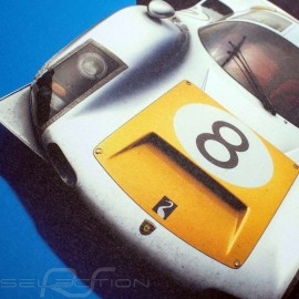 Porsche Poster 906 Carrera 6 Sieger GP Japan Fuji 1967