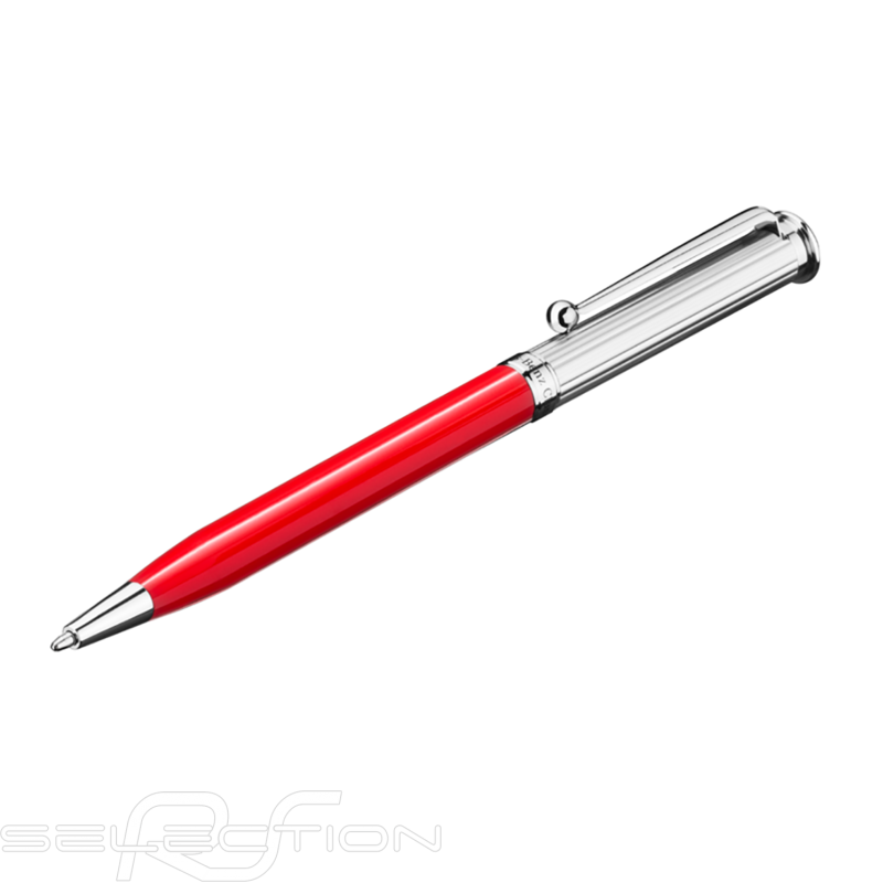 Mercedes-Benz Kugelschreiber Rot - Offizielles Merchandise Metall - Drehmechanismus