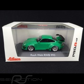 Porsche 911 type 993 RWB Rauh-Welt green 1/43 Schuco 450911700