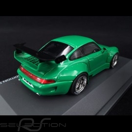 Porsche 911 type 993 RWB Rauh-Welt green 1/43 Schuco 450911700