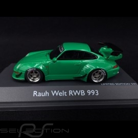 Porsche 911 typ 993 RWB Rauh-Welt grün 1/43 Schuco 450911700