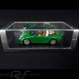 eRUF Greenster Porsche base 997 Roadster 2009 Grün 1/43 Spark S0745