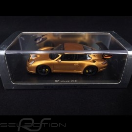 Porsche 911 Ruf RT 12R type 997 2011 Gold / black 1/43 Spark S2175