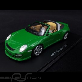 eRUF Greenster Porsche base 997 Roadster 2009 Grün 1/43 Spark S0745