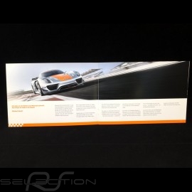 Brochure Porsche Das Rennlabor 918 RSR 01/2011 ref Wsls1101000710