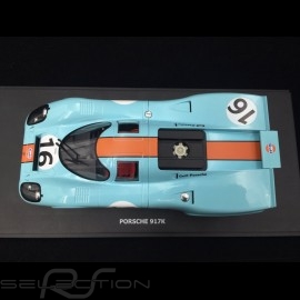 Porsche 917 K Sieger 1000km Zeltweg 1971 n° 16 JWA Gulf 1/18 CMR CMR146-16