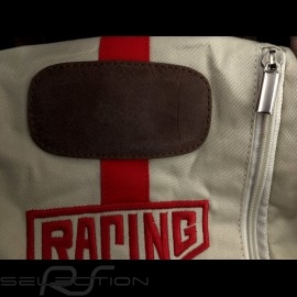 Gulf Reisetasche Steve McQueen Le Mans Beige Baumwolle/ Leder