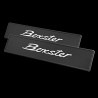Porsche license plate for Boxster Black / White PCG70198600
