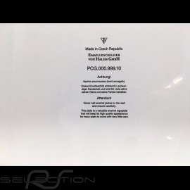 Porsche Enamel plate The perfect sporting partner 40 x 60 cm PCG00099910