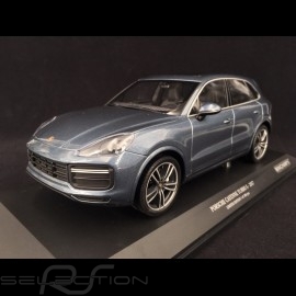 Porsche Cayenne Turbo S 2017 blau 1/18 Minichamps 155066071