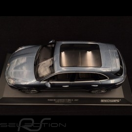 Porsche Cayenne Turbo S 2017 blau 1/18 Minichamps 155066071