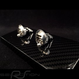 Gearshift cufflinks  Chrome Autoart 40193