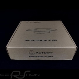 Drehteller Durchmesser 25.5 cm für Modelle 1/18 Silber Premium Qualität  Autoart 98015