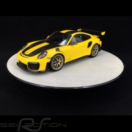 Drehteller Durchmesser 31 cm für Modelle 1/18 Silber Premium Qualität  Autoart 98012